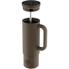 24Bottles Termos boca sa slamkom - Mocha (800ml)