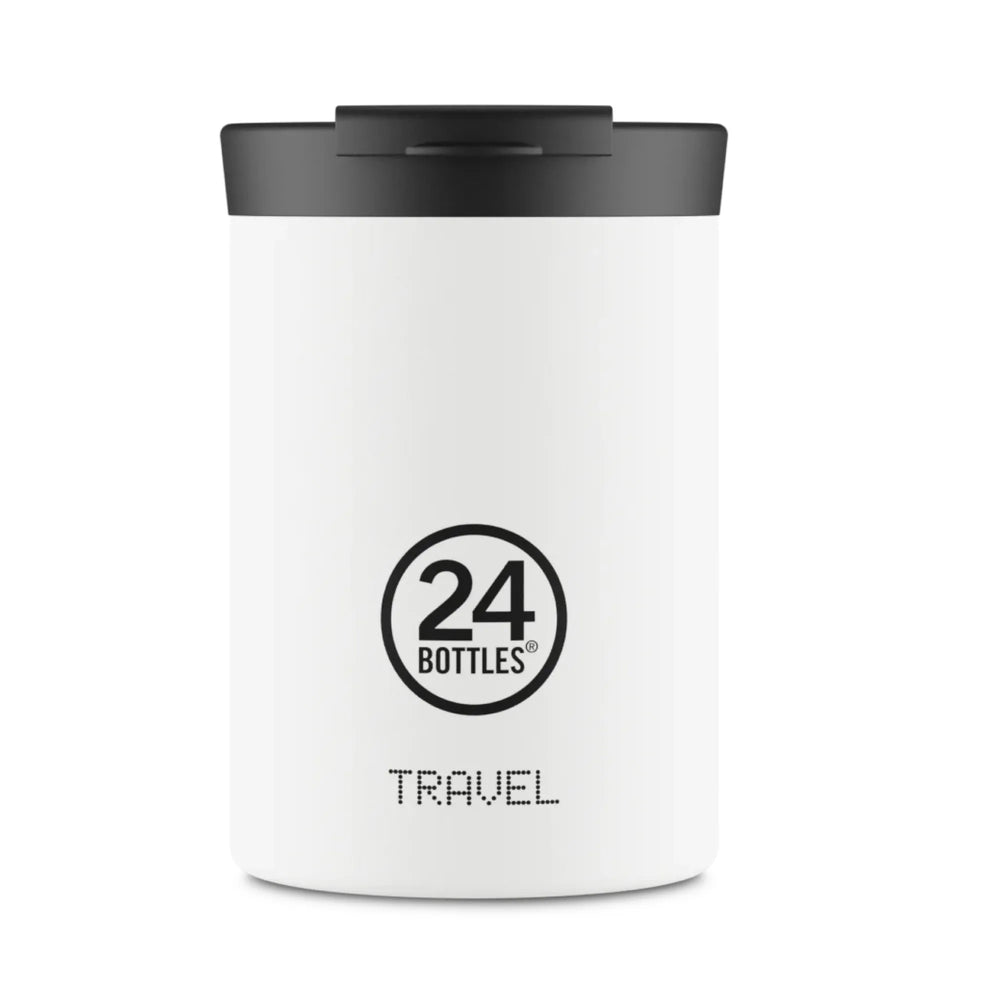 24Bottles Termos šalica Travel Tumbler - Ice White (350 ml)