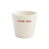 Anna + Nina Šalica za espresso - I Love You