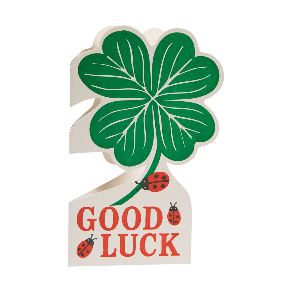 Archivist Čestitka Good Luck Clover