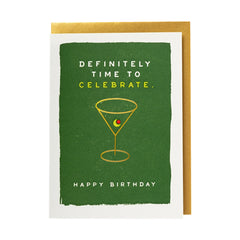 Archivist Čestitka Martini Birthday