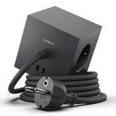 Avolt Square 1 Stockholm Black USB-C - 1,8 m