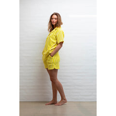 Bongusta Naram Košulja Pristine & Neon Yellow