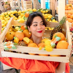Coucou Suzette Kopča za kosu Orange Blossom