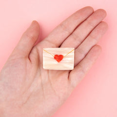 Coucou Suzette Mini kopča za kosu Love Letter