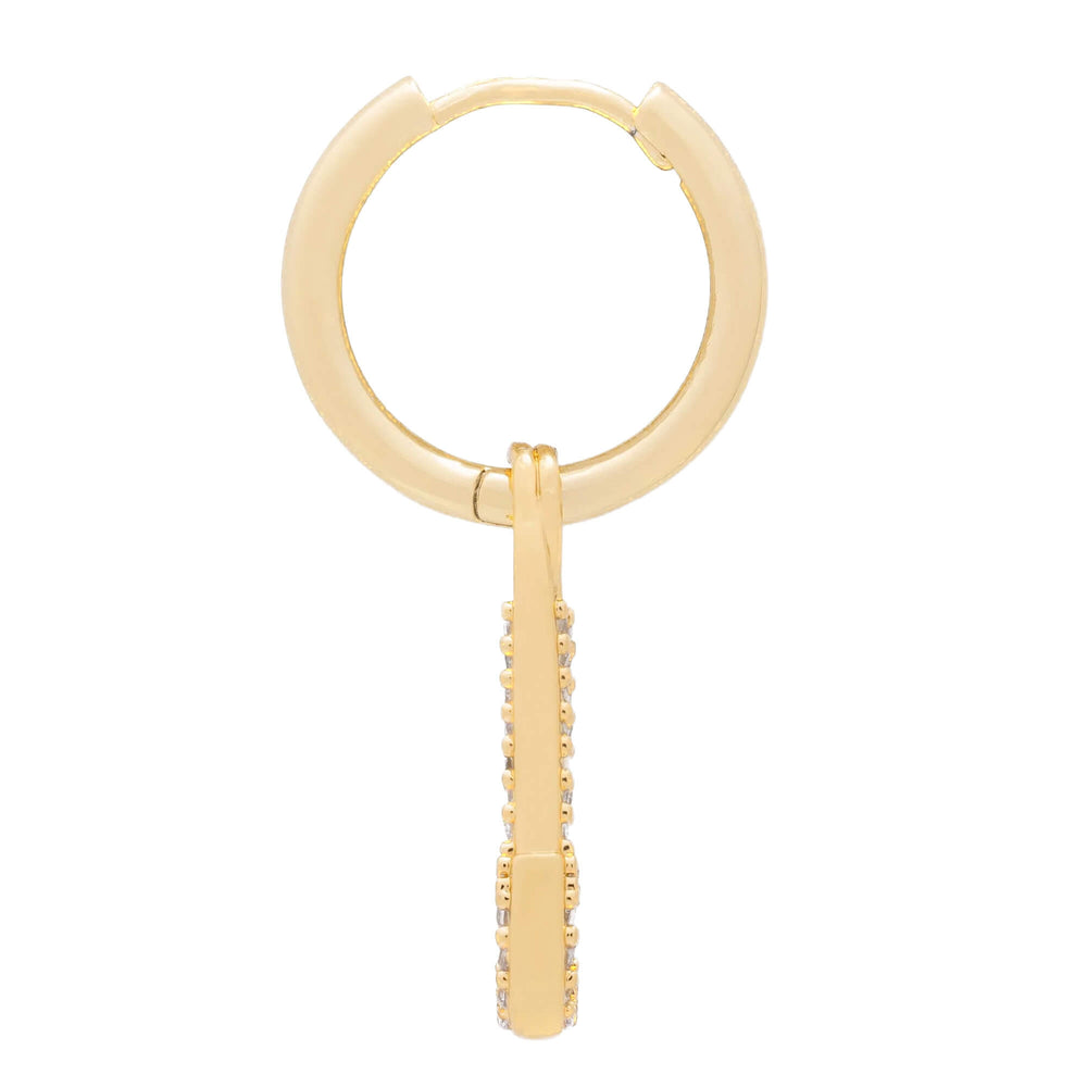 Crystal Haze Locked naušnica - Single