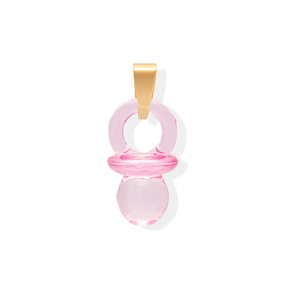 Crystal Haze Pacifier privjesak Bubblegum Pink
