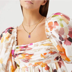 Crystal Haze Ogrlica Habibi - zlatna