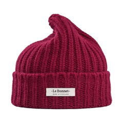 Le Bonnet Pletena kapa Wine - 100% vuna