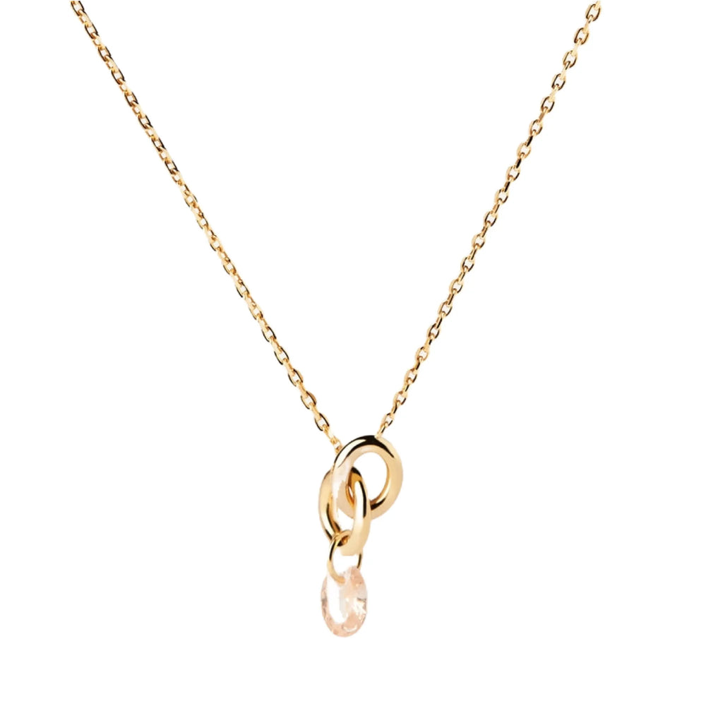 PDPAOLA Peach Lily ogrlica