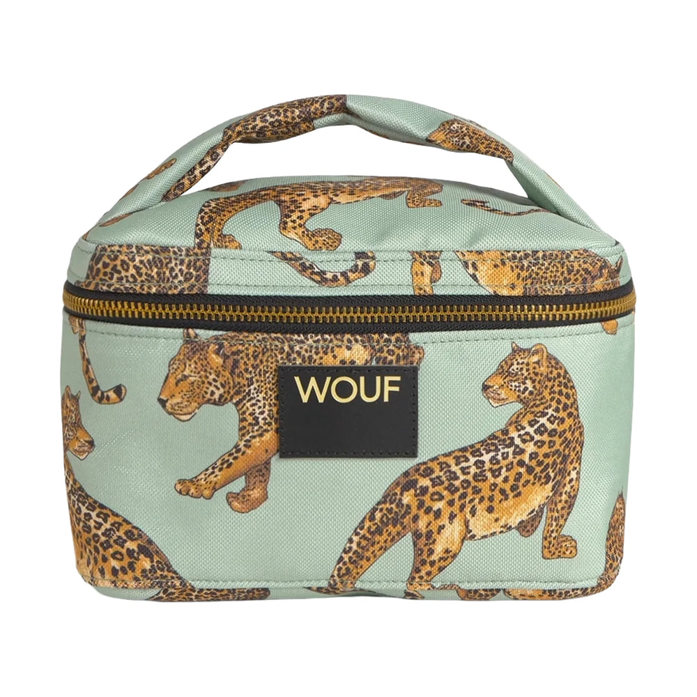 Wouf Neseser XL Emerald Leopard