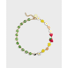 Wouf Ogrlica Daisy Garden