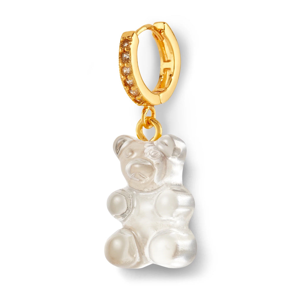 Crystal Haze Nostalgia bear naušnica - Ice