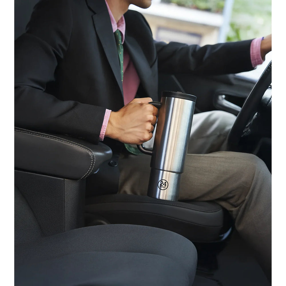 24Bottles Termos boca sa slamkom - Mocha (800ml)