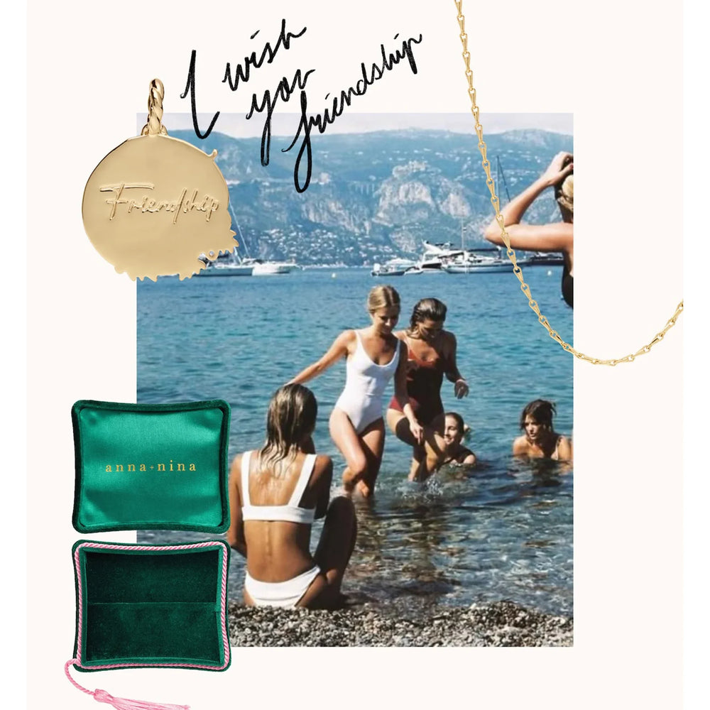 Anna + Nina Medaljon Friendship