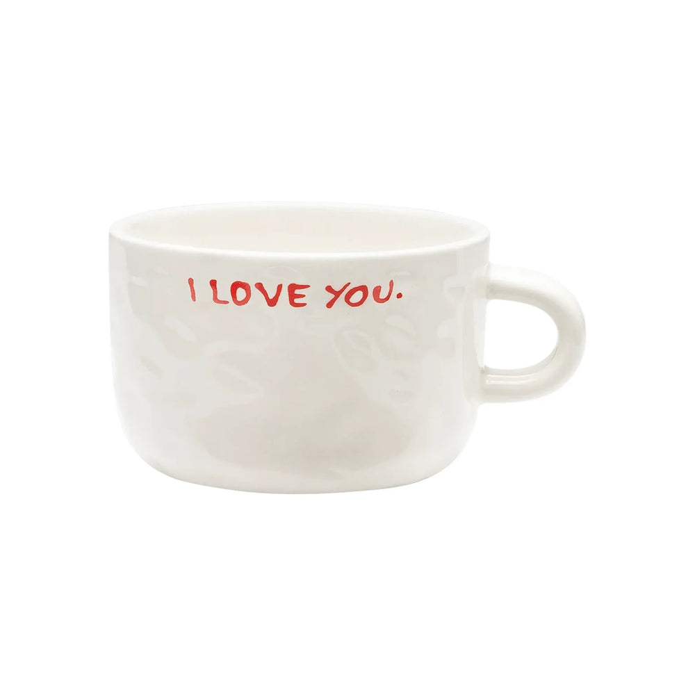 Anna + Nina Šalica za cappuccino - I Love You
