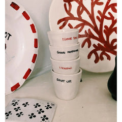 Anna + Nina Šalica za espresso - Shut Up