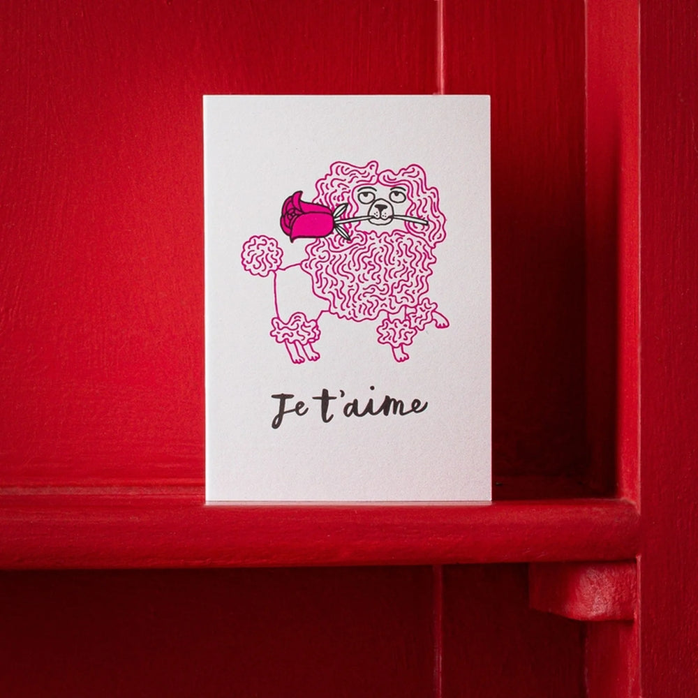 Archivist Čestitka Je t'aime