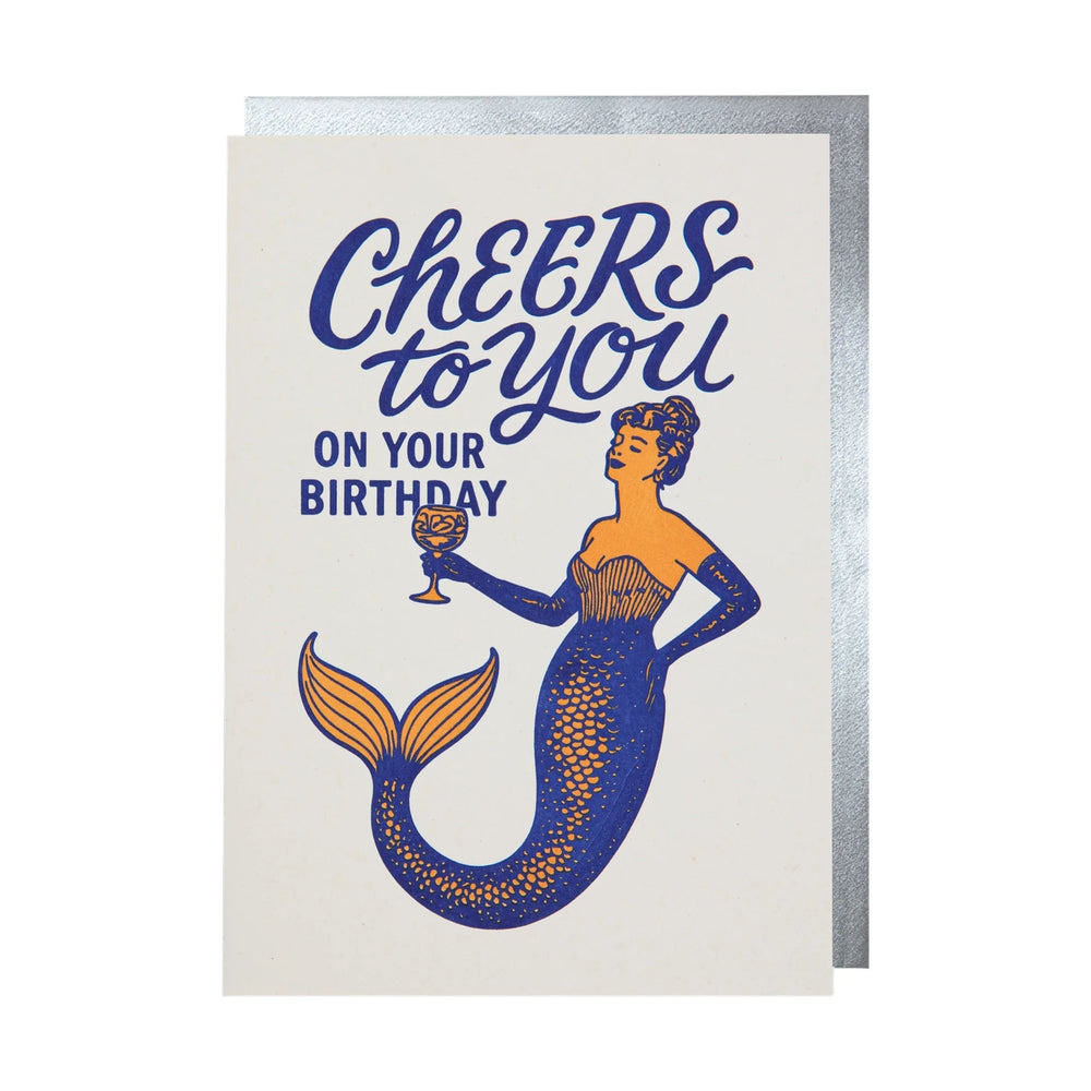 Archivist Čestitka Mermaid Birthday