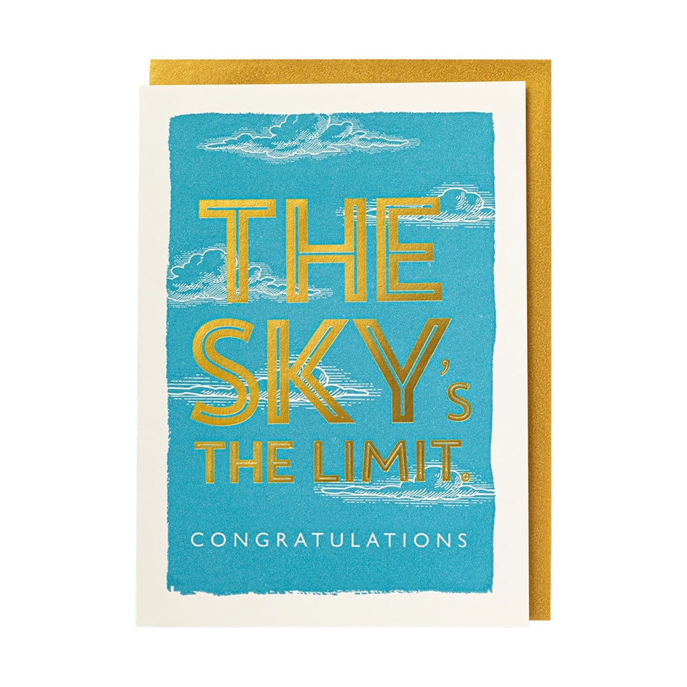 Archivist Čestitka The Sky's The Limit