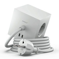 Avolt Square 1 Gotland Grey USB-C - 1,8 m