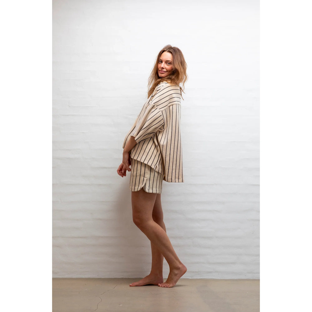 Bongusta Naram Gym kratke hlače Creme & Ink