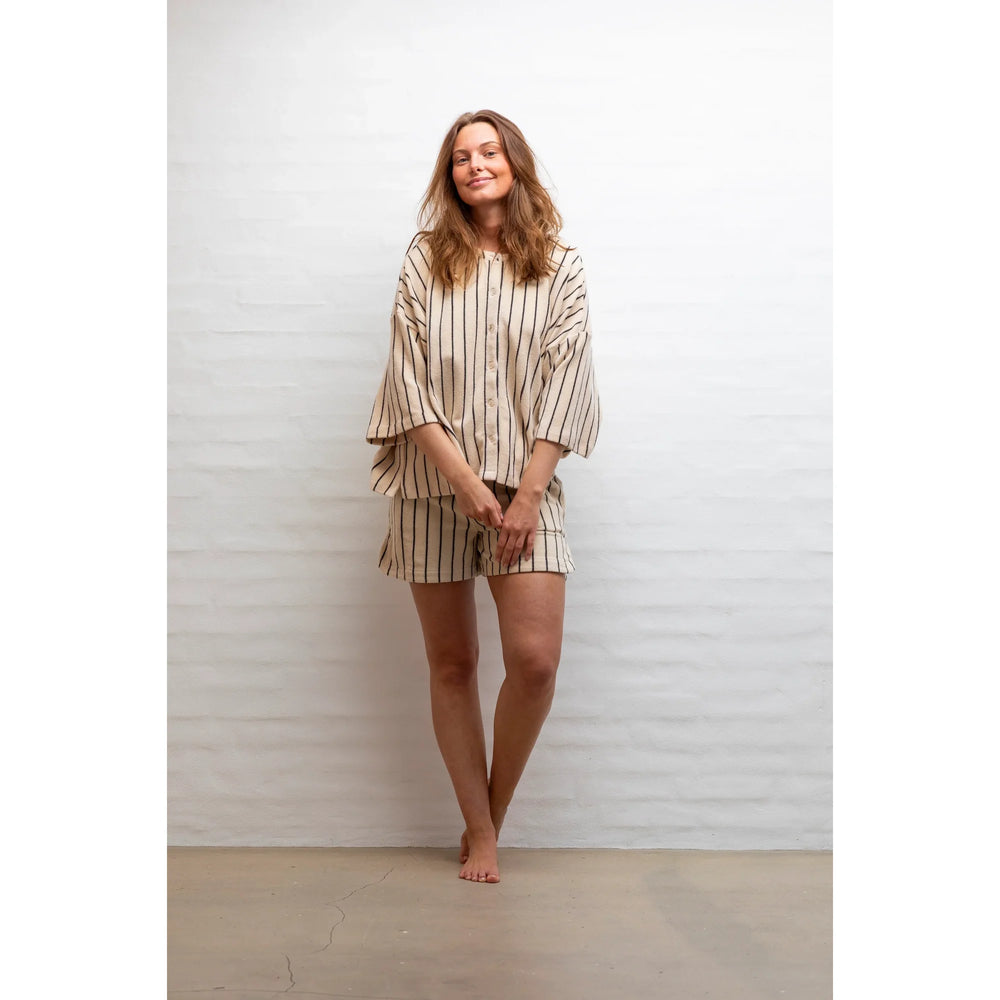 Bongusta Naram Gym kratke hlače Creme & Ink