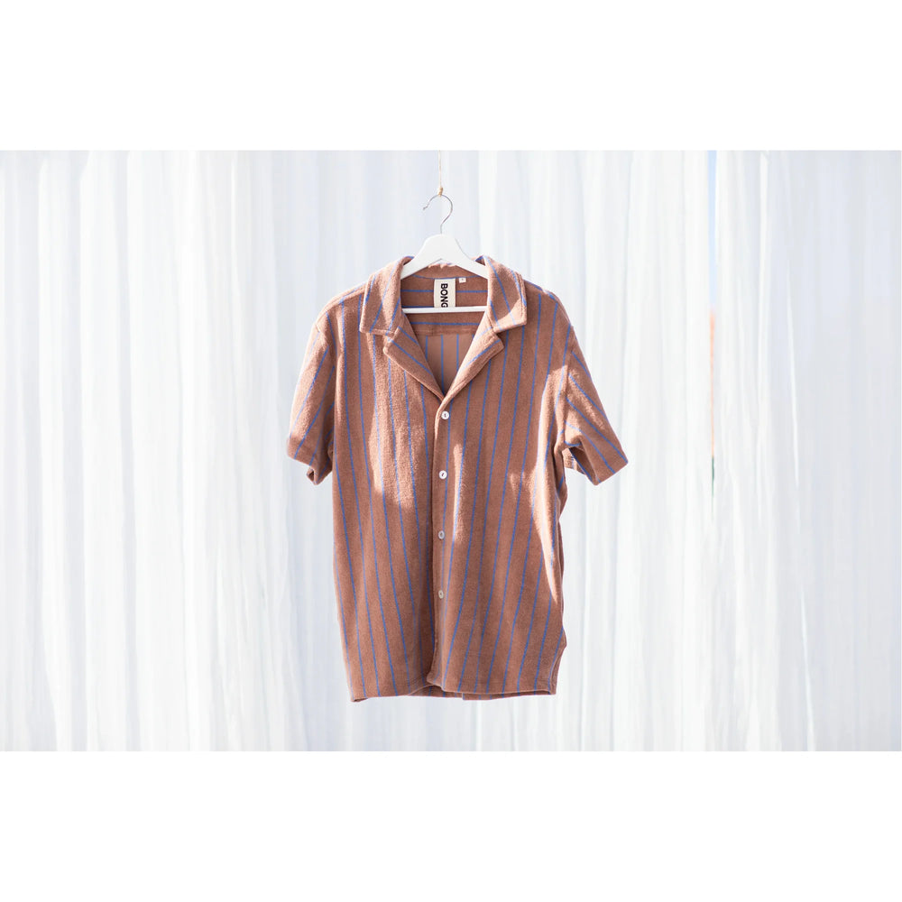 Bongusta Naram Košulja Camel & Ultramarine