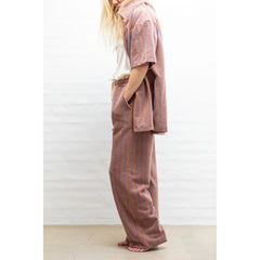 Bongusta Naram Košulja Camel & Ultramarine