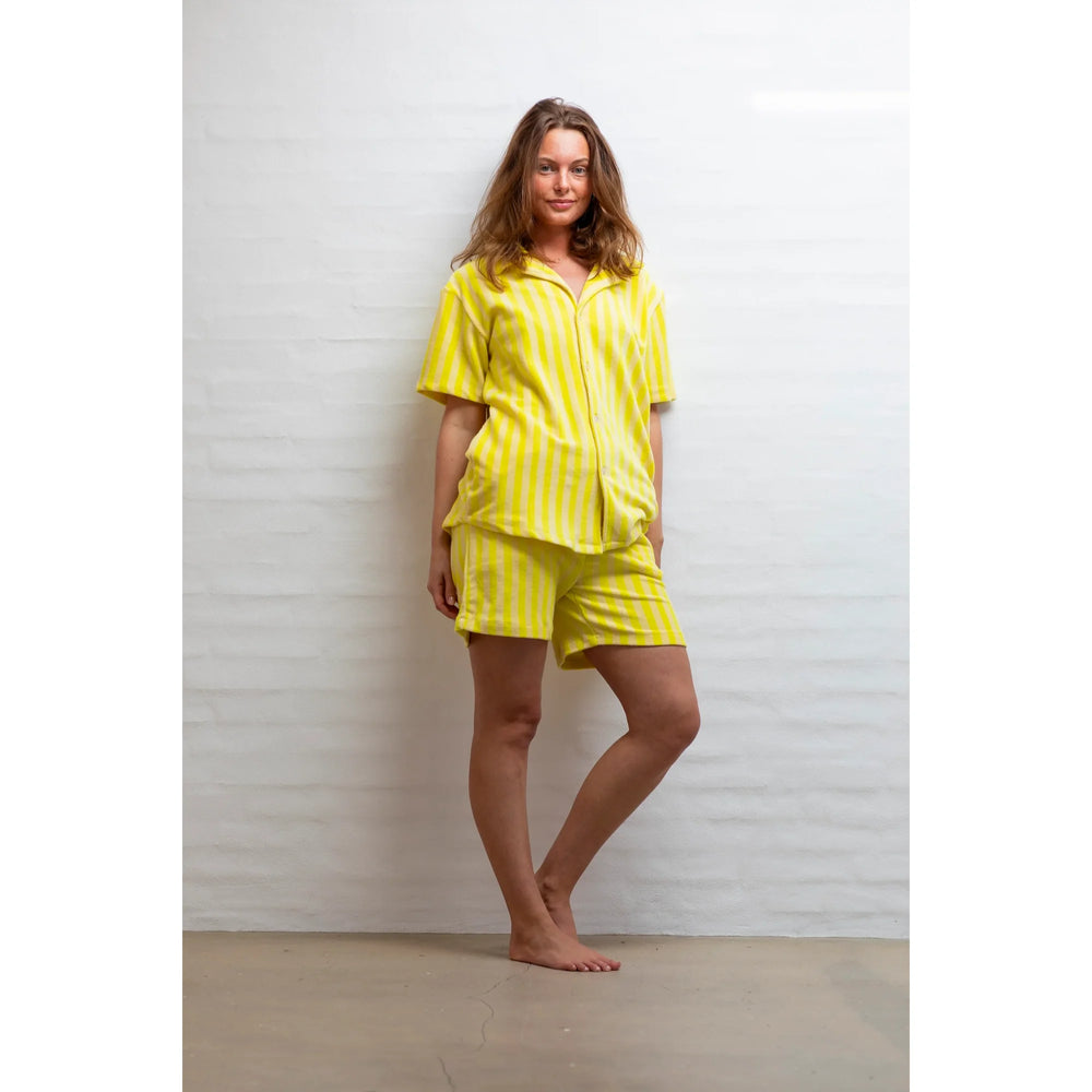 Bongusta Naram Košulja Pristine & Neon Yellow