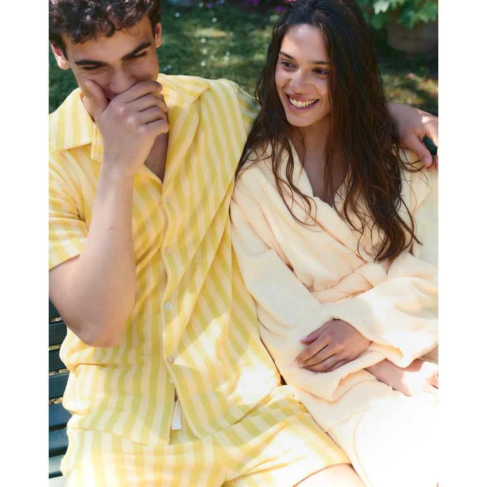 Bongusta Naram Košulja Pristine & Neon Yellow