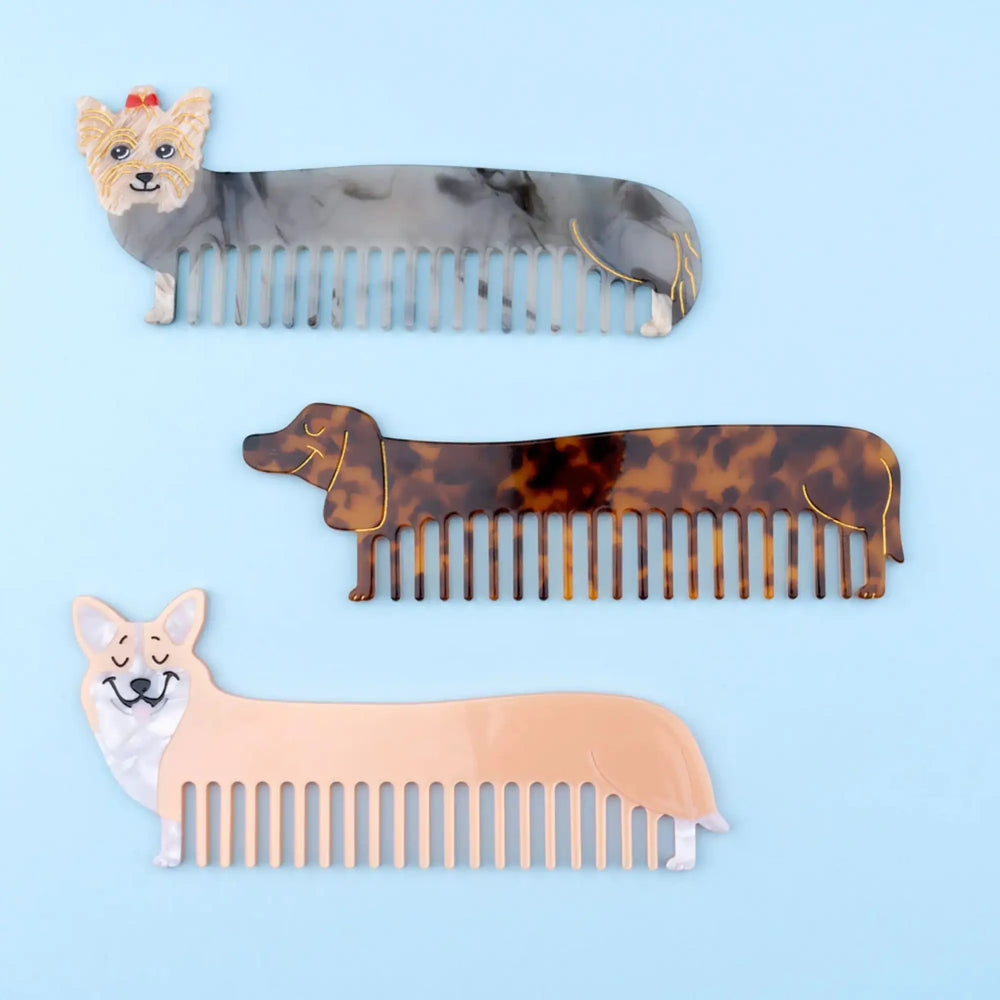 Coucou Suzette Češalj za kosu Jazavčar