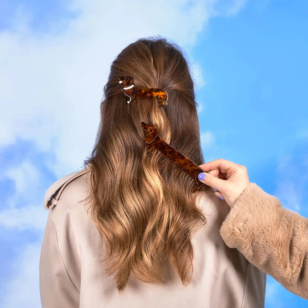 Coucou Suzette Češalj za kosu Jazavčar