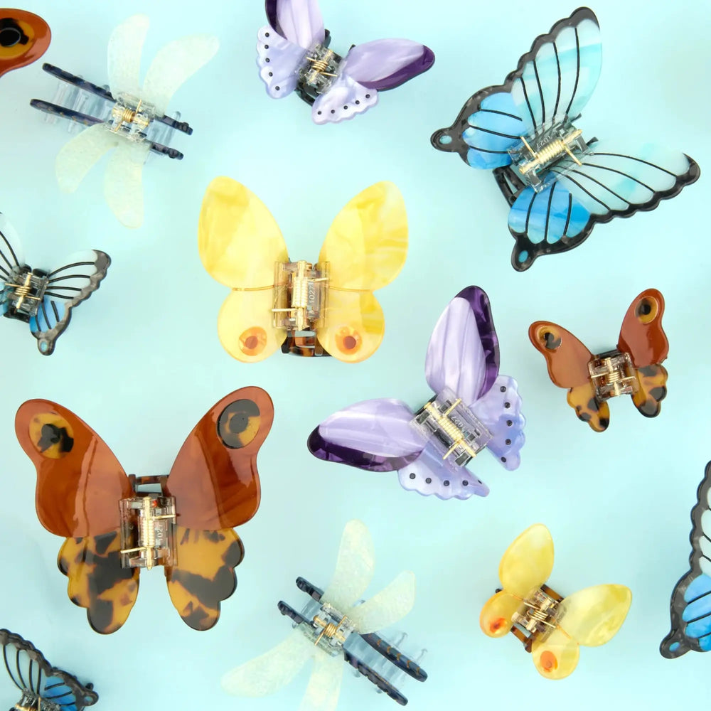 Coucou Suzette Kopča za kosu Blue Butterfly