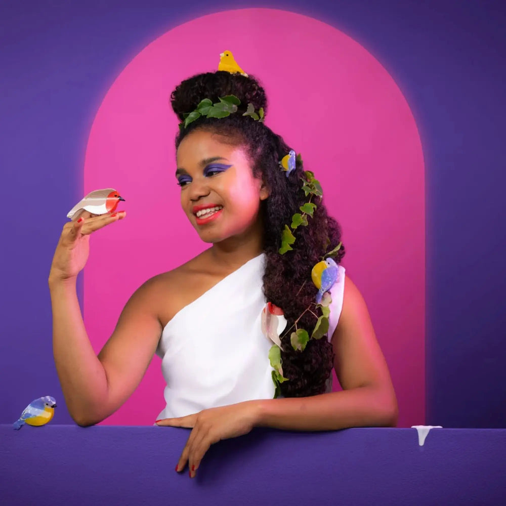 Coucou Suzette Kopča za kosu Blue Tit