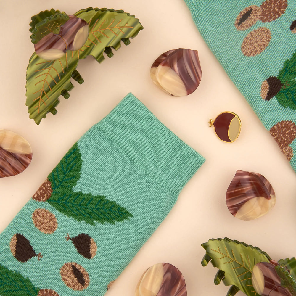 Coucou Suzette Kopča za kosu Chestnut