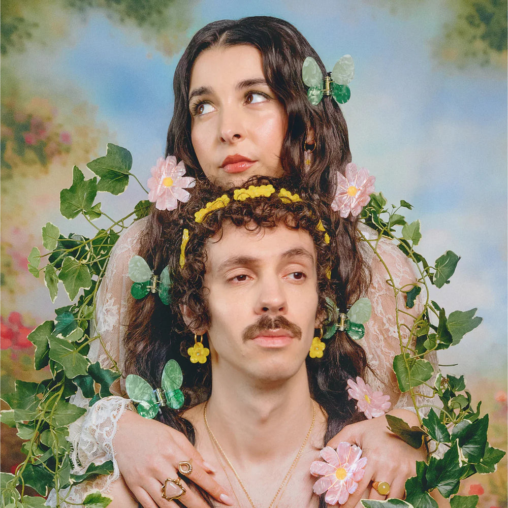 Coucou Suzette Kopča za kosu Green Butterfly