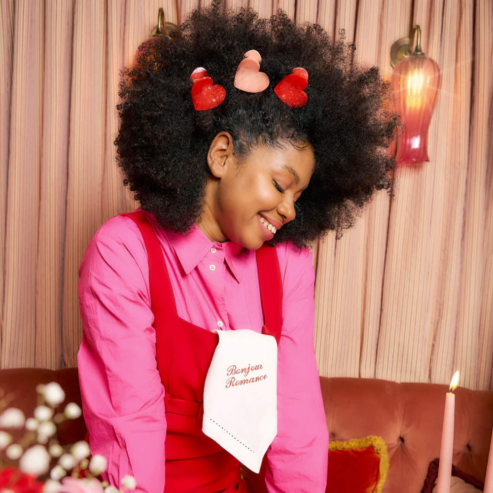 Coucou Suzette Kopča za kosu Pink Heart