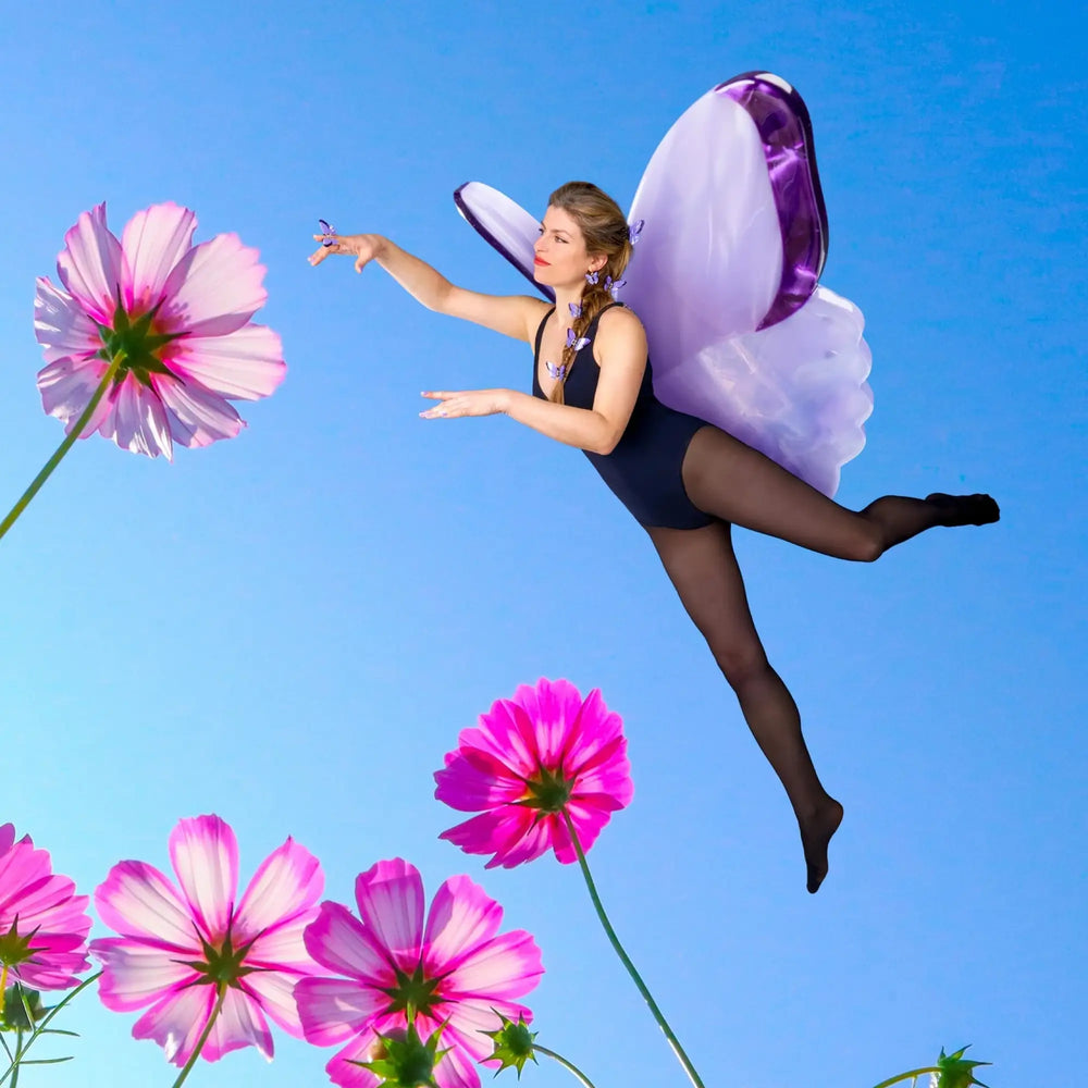 Coucou Suzette Kopča za kosu Purple Butterfly