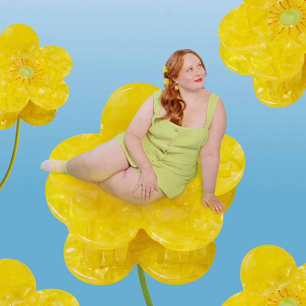 Coucou Suzette Mini kopča za kosu Buttercup