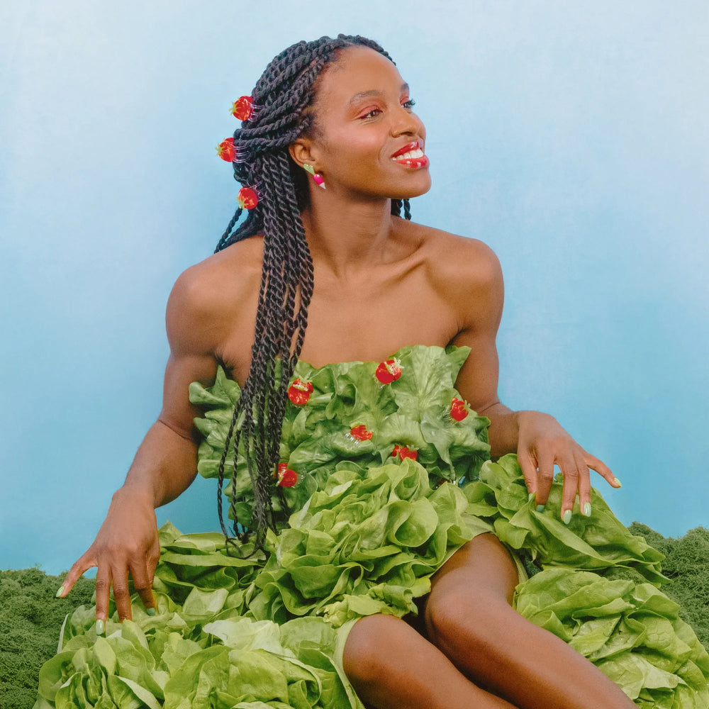 Coucou Suzette Mini kopča za kosu Cherry Tomato