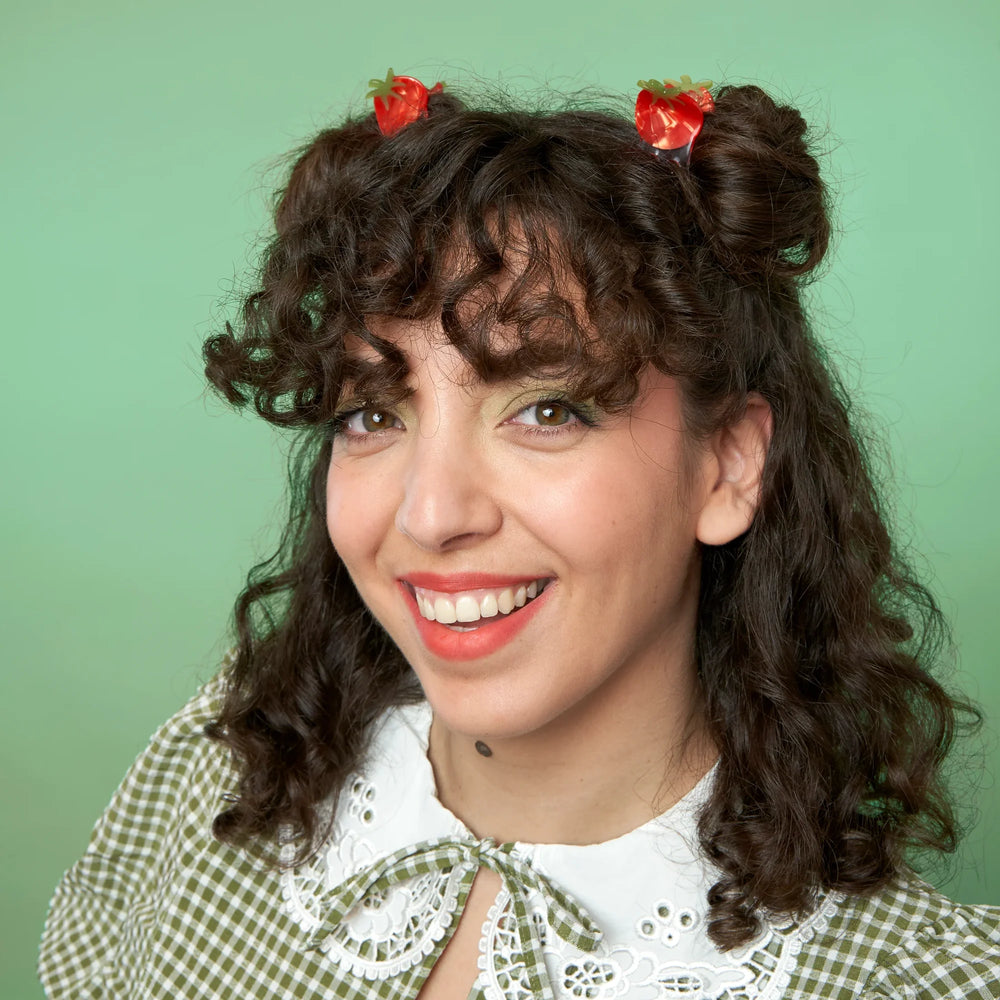 Coucou Suzette Mini kopča za kosu Cherry Tomato