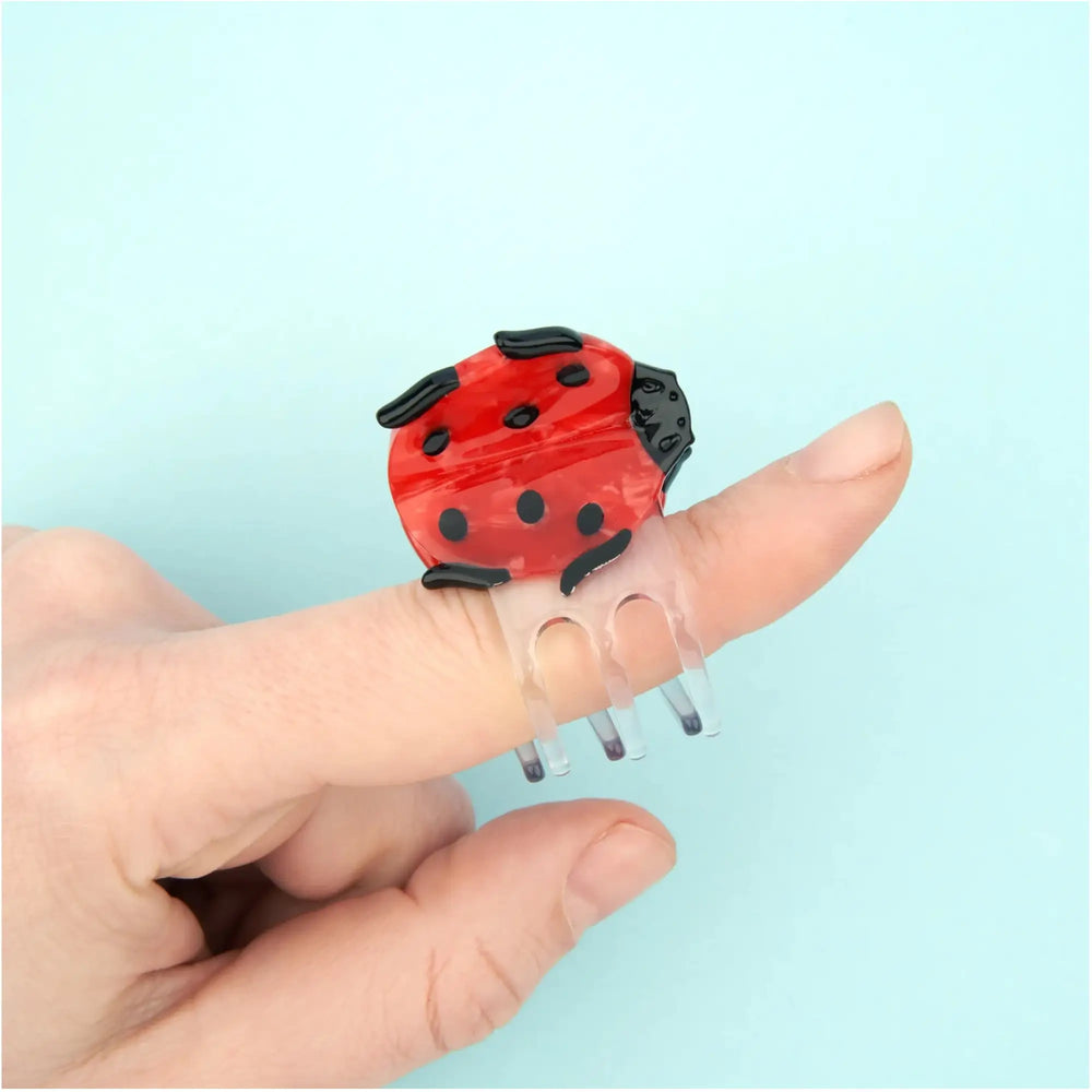 Coucou Suzette Mini kopča za kosu Ladybug