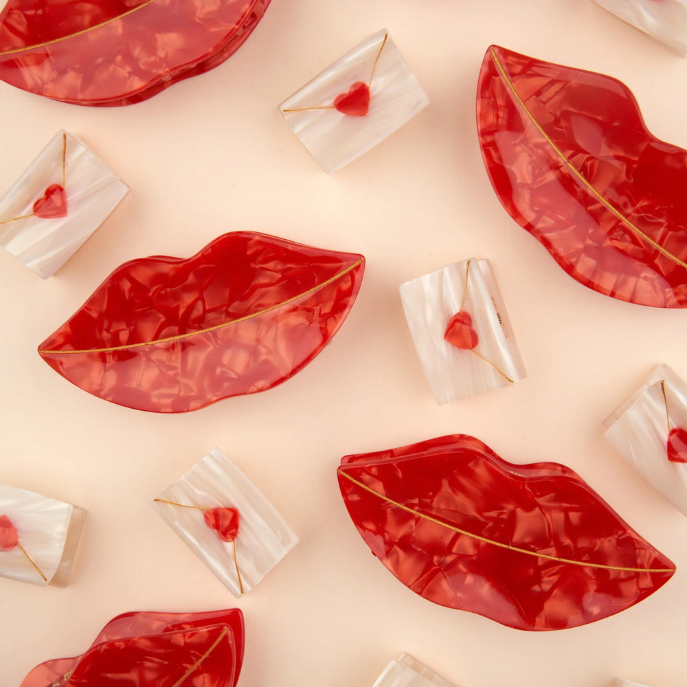 Coucou Suzette Mini kopča za kosu Love Letter