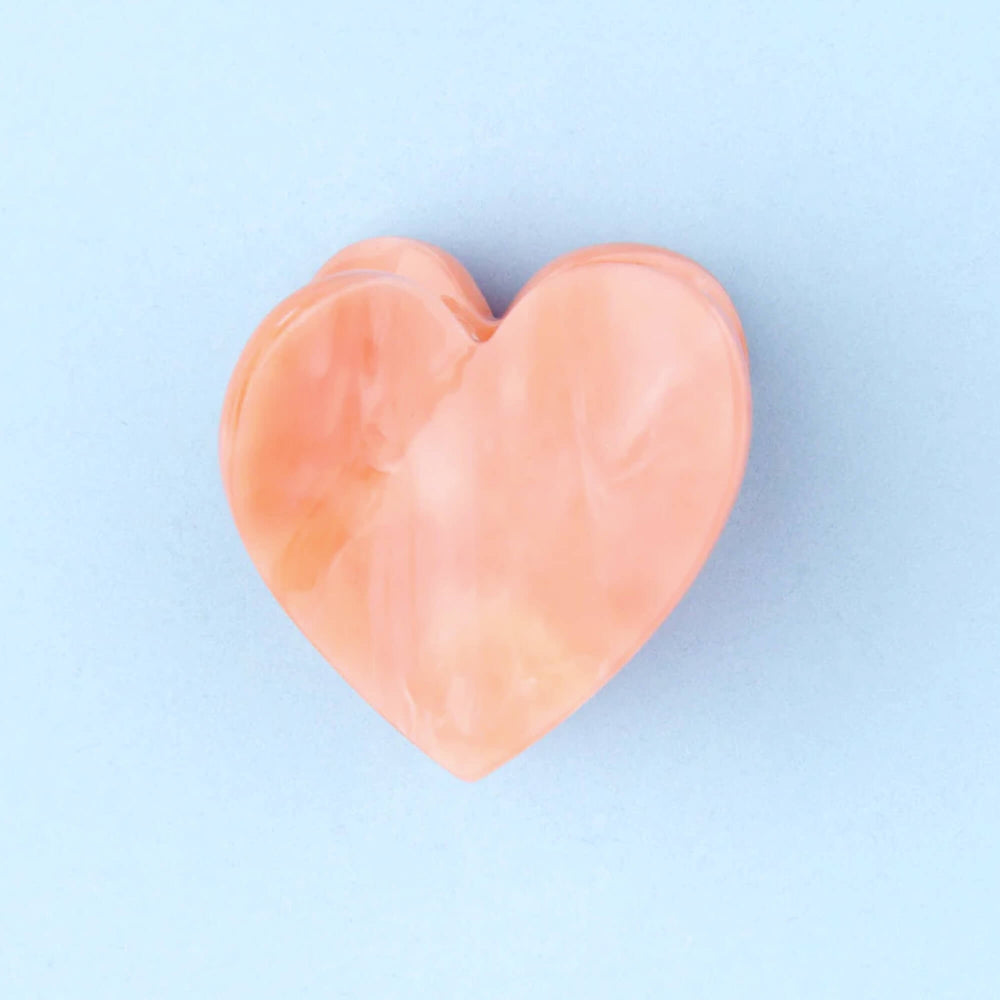 Coucou Suzette Mini kopča za kosu Pink Heart