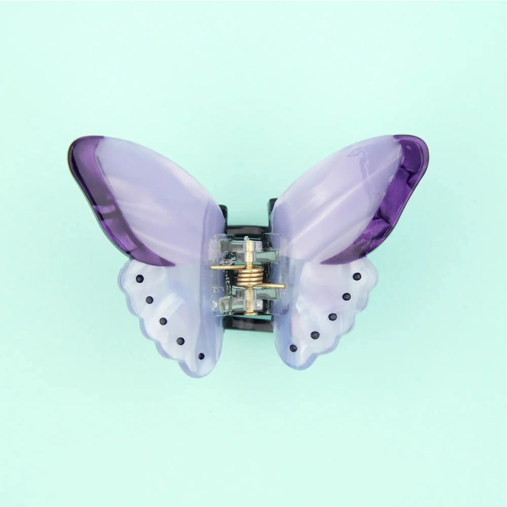 Coucou Suzette Mini kopča za kosu Purple Butterfly