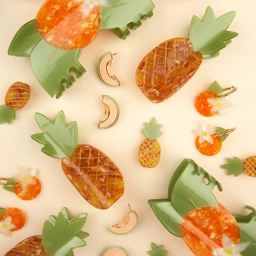 Coucou Suzette Španga za kosu Pineapple