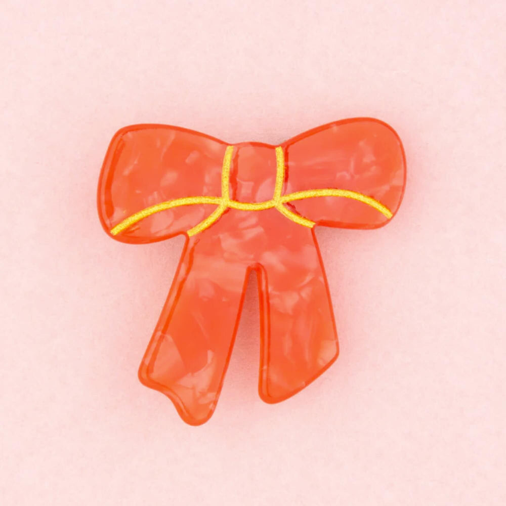 Coucou Suzette Španga za kosu Red Bow