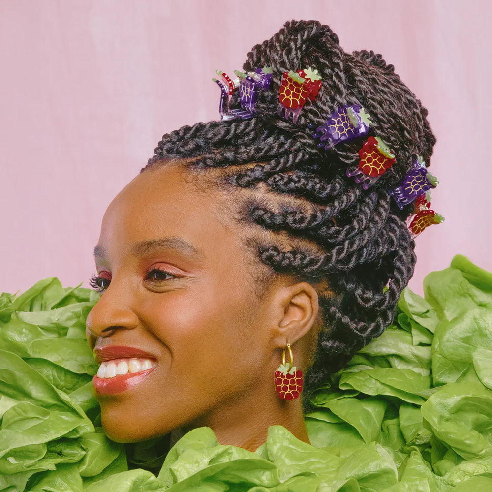 Coucou Suzette Mini kopča za kosu Blackberry