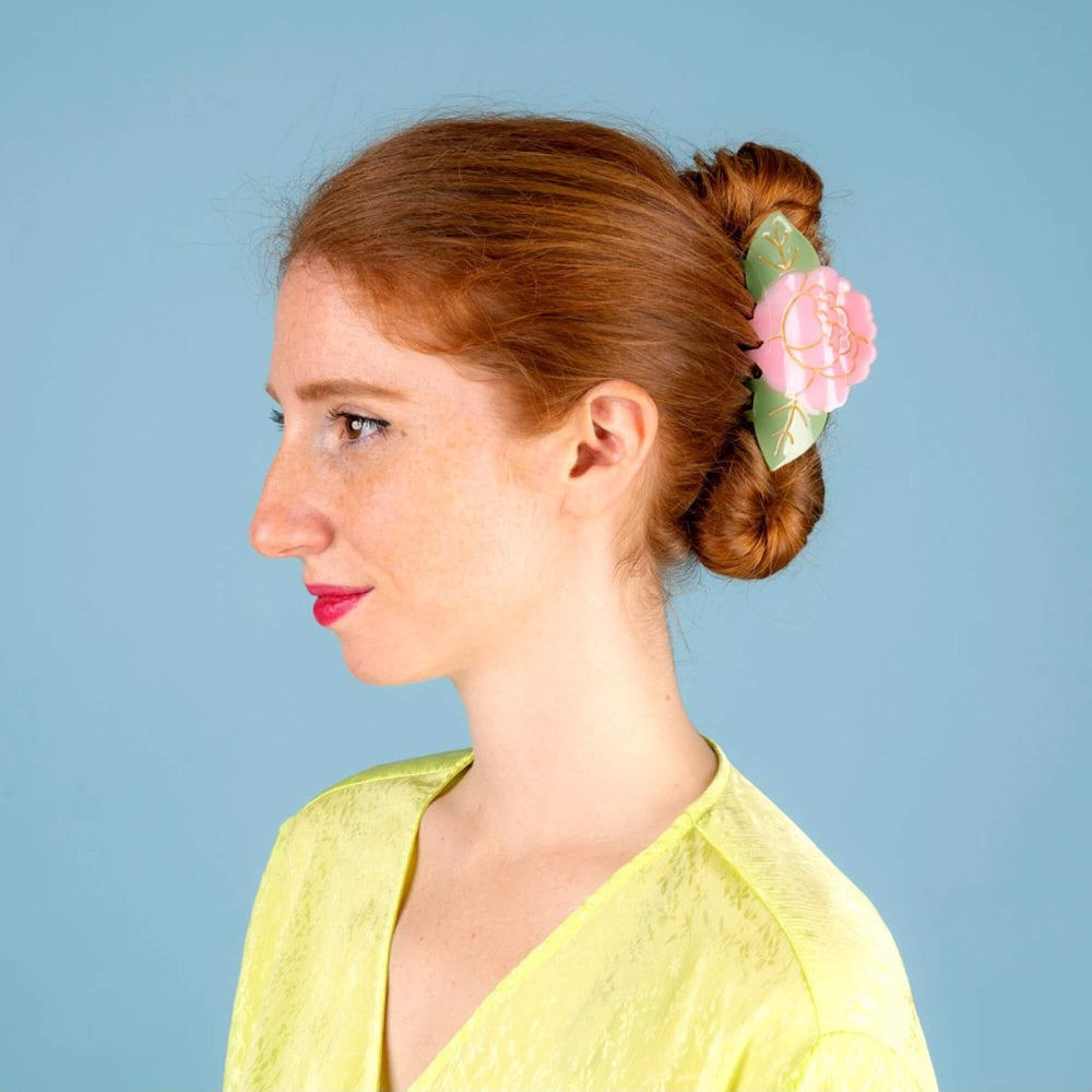 Coucou Suzette Kopča za kosu Peony